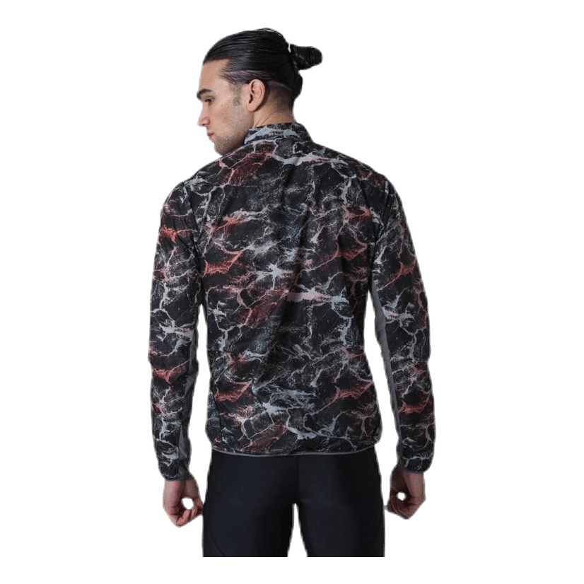 Vent Pack Jacket Patterned/Black