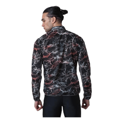 Vent Pack Jacket Patterned/Black