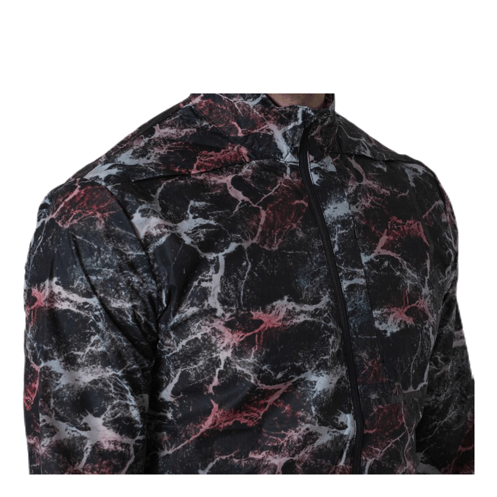 Vent Pack Jacket Patterned/Black