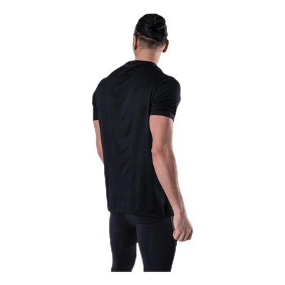 Core Essence SS Mesh Tee Black