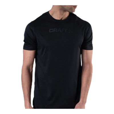Core Essence SS Mesh Tee Black