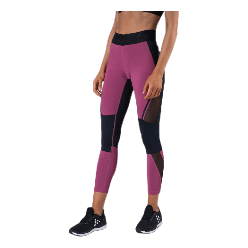 Charge Mesh Tights Purple/Black