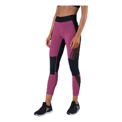 Charge Mesh Tights Purple/Black
