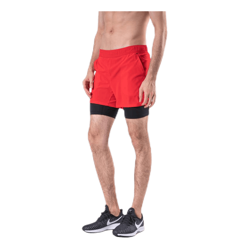 ADV Essence 2-In-1 Stretch Shorts Red
