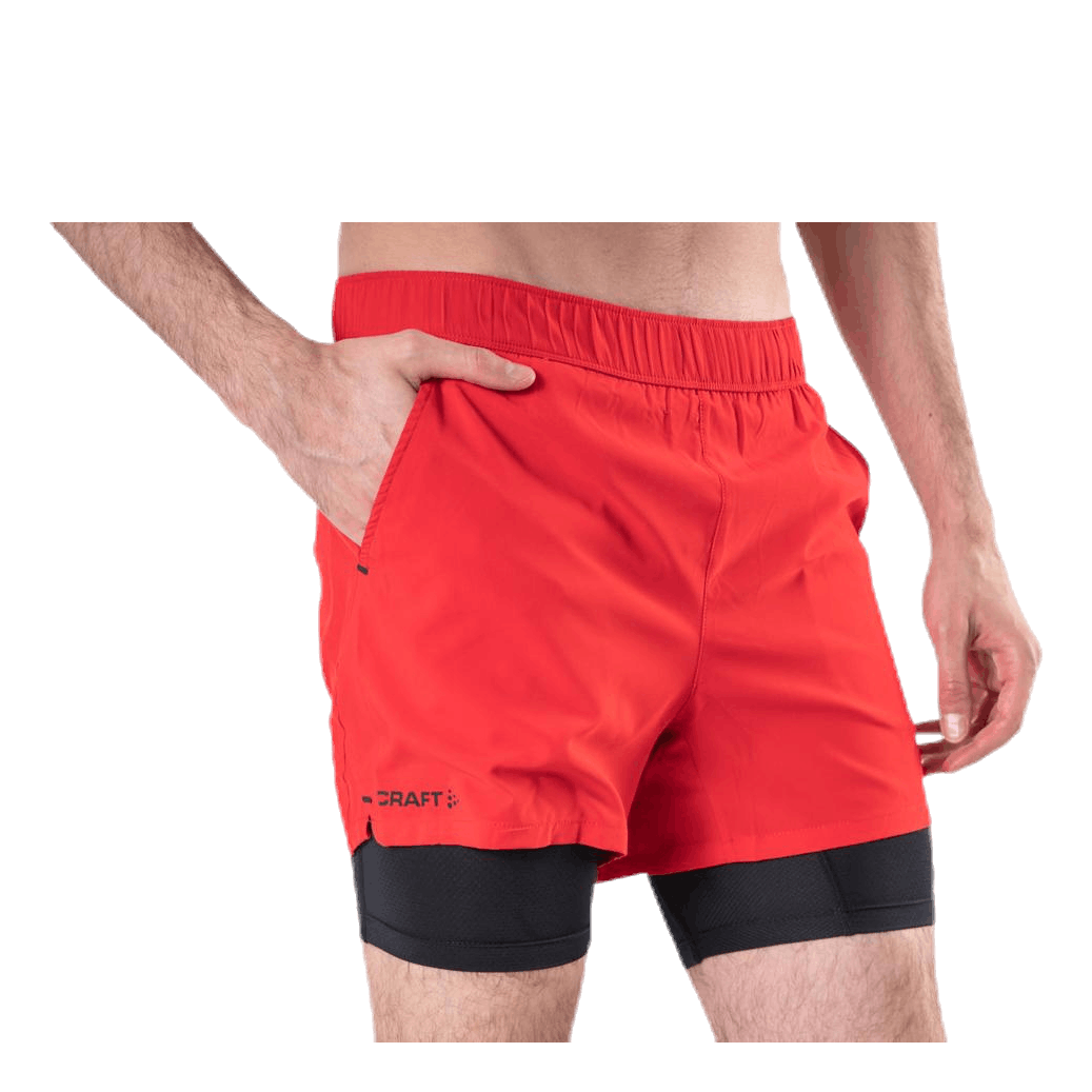 ADV Essence 2-In-1 Stretch Shorts Red