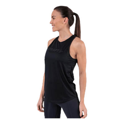 Core Essence Mesh Singlet Black
