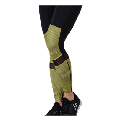 UNMTD High Waist Tights Black/Yellow