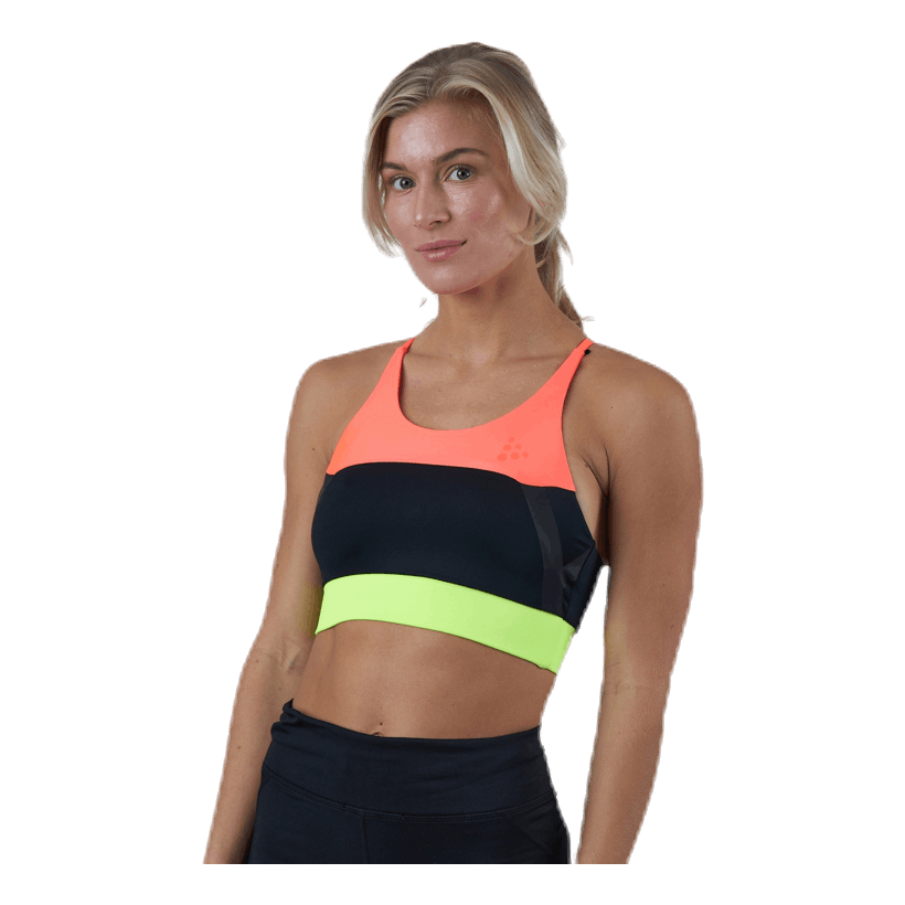 Asome Strap Top Black/Yellow/Red
