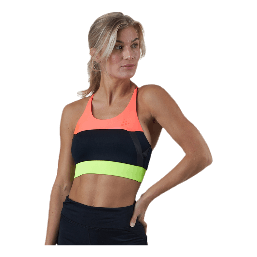 Asome Strap Top Black/Yellow/Red