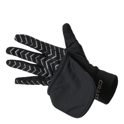 Lumen Hybrid Glove Black