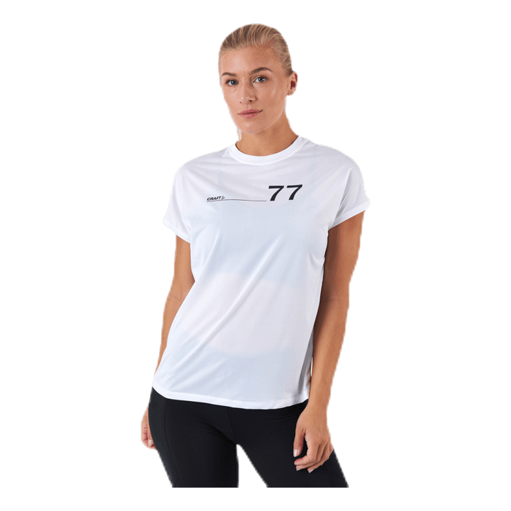 Adv Charge SS Tee White