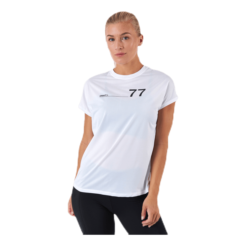 Adv Charge SS Tee White