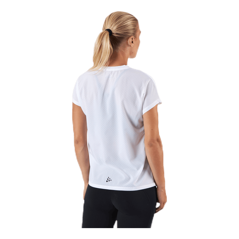 Adv Charge SS Tee White