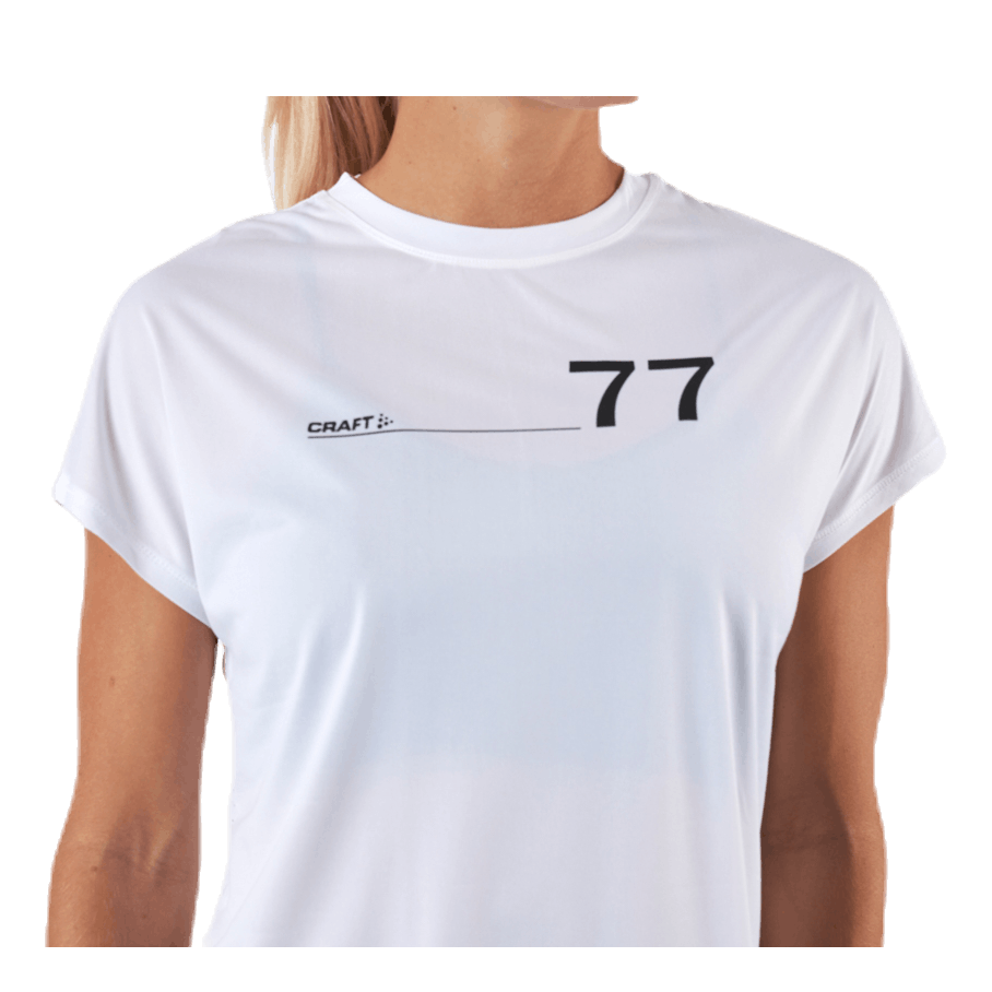 Adv Charge SS Tee White