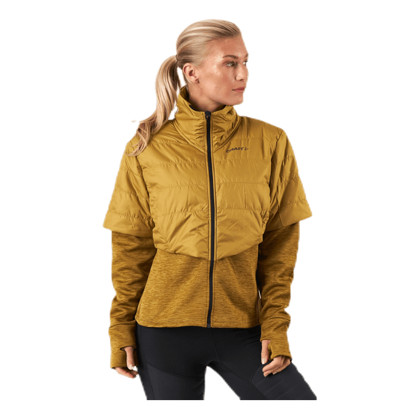 ADV Warm Padded Jkt Black/Yellow