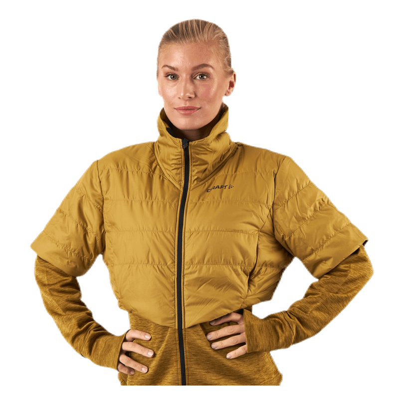 ADV Warm Padded Jkt Black/Yellow
