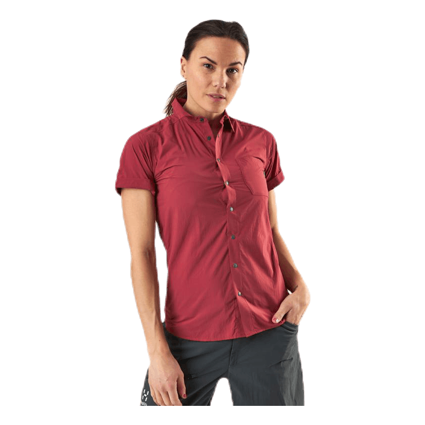 Idun Lite SS Shirt Red