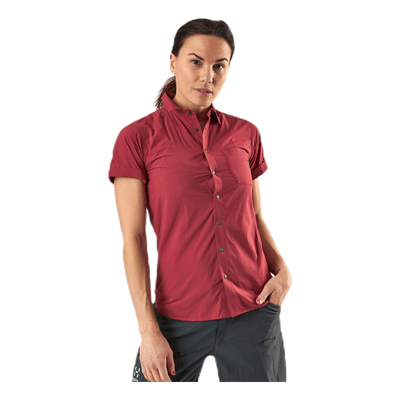Idun Lite SS Shirt Red