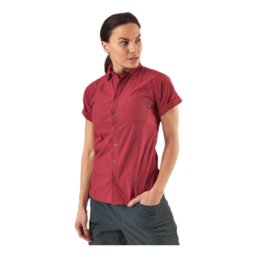 Idun Lite SS Shirt Red