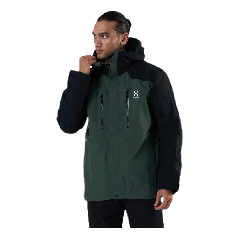 Elation GTX Jacket Black/Green