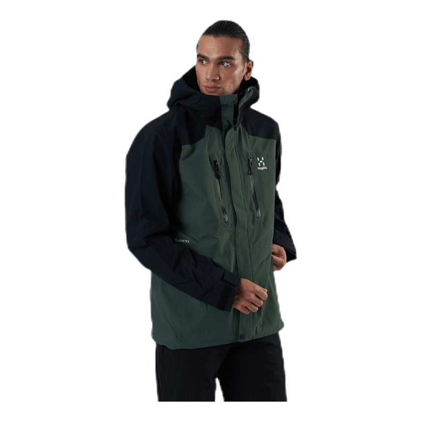 Elation GTX Jacket Black/Green