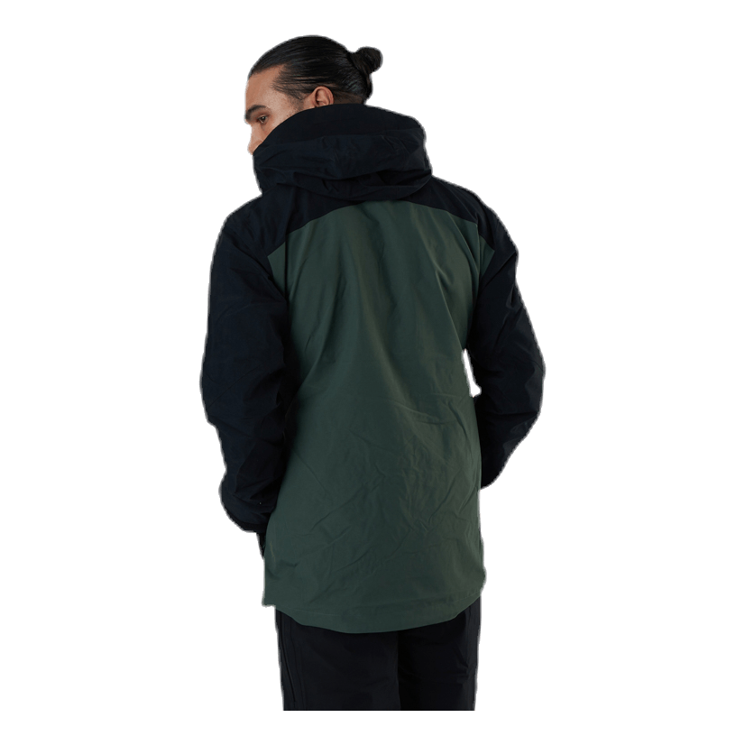 Elation GTX Jacket Black/Green