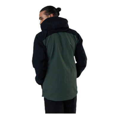 Elation GTX Jacket Black/Green