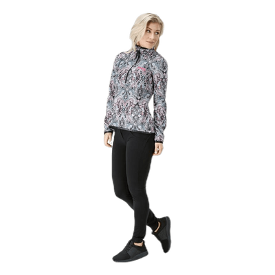 Storm Mid Layer Sweater Pink/Black