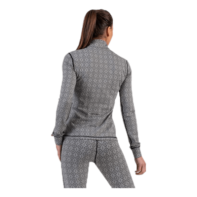 Spin To Win Mid Layer Top White/Black