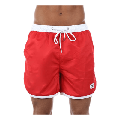 St Paul Bermuda Swimshorts Red