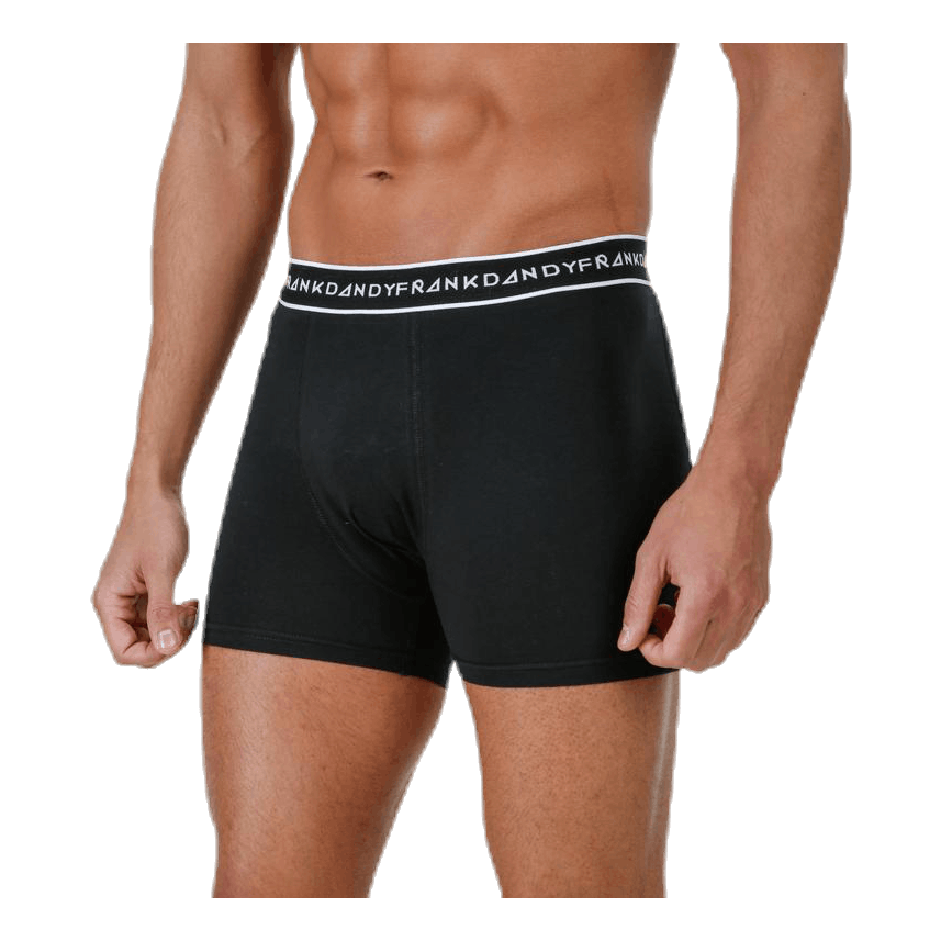 Organic Cotton Boxer 5-Pack Blue/Black/Grey