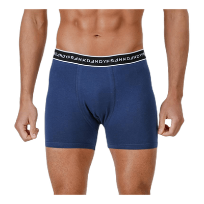 Organic Cotton Boxer 5-Pack Blue/Black/Grey