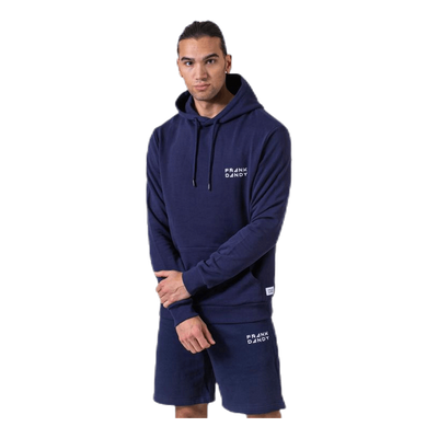 Solid Hoodie Blue