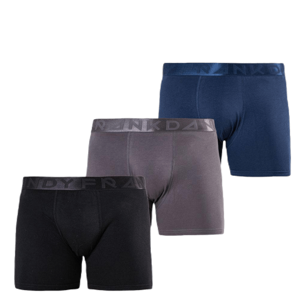 Legend Organic Boxer 5-Pack Blue/Black/Grey