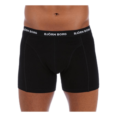 Solid Shorts 3-Pack Black