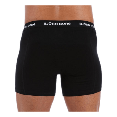Solid Shorts 3-Pack Black
