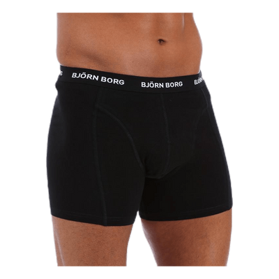 Solid Shorts 3-Pack Black