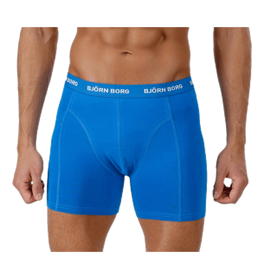Solid Shorts 3-Pack Blue