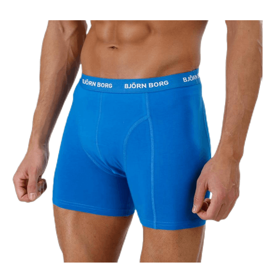 Solid Shorts 3-Pack Blue