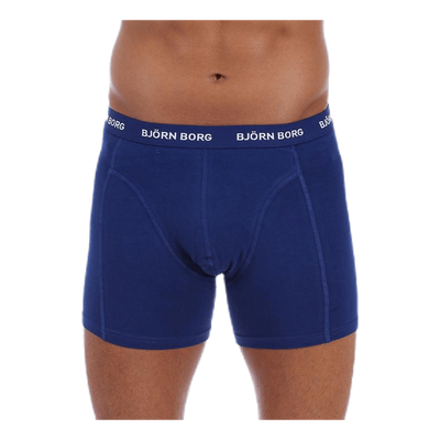 Solid Shorts 3-Pack Blue/White/Black