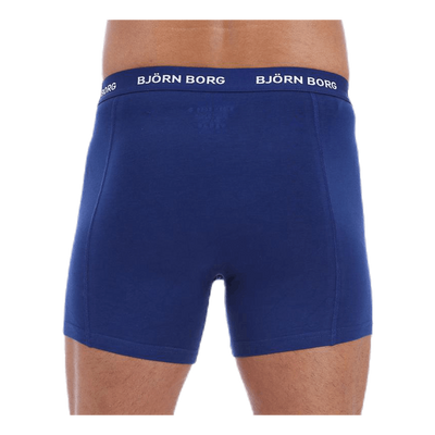 Solid Shorts 3-Pack Blue/White/Black