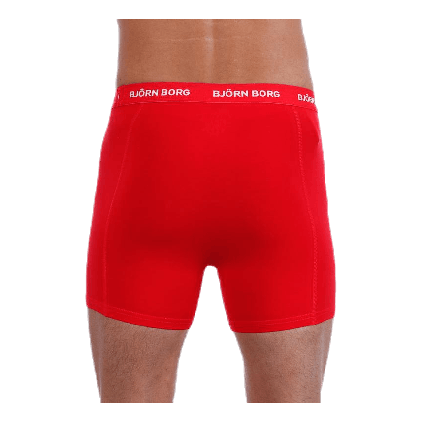 Solid Shorts 5-Pack Patterned