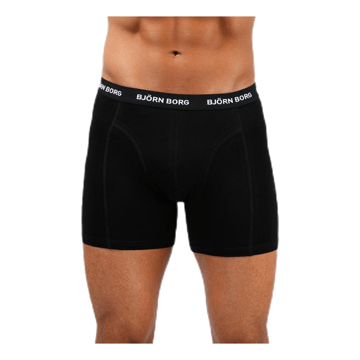 Solid Shorts 5-Pack Black
