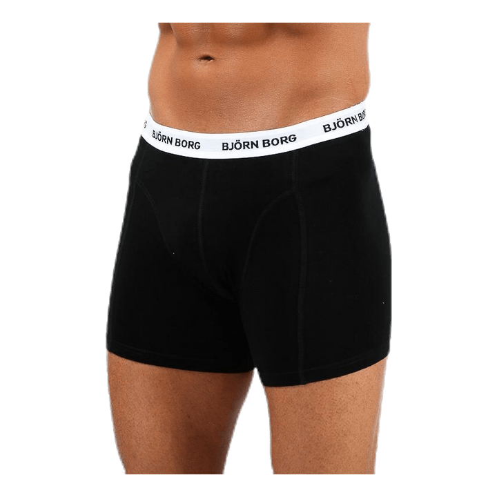 Solid Shorts 5-Pack Black