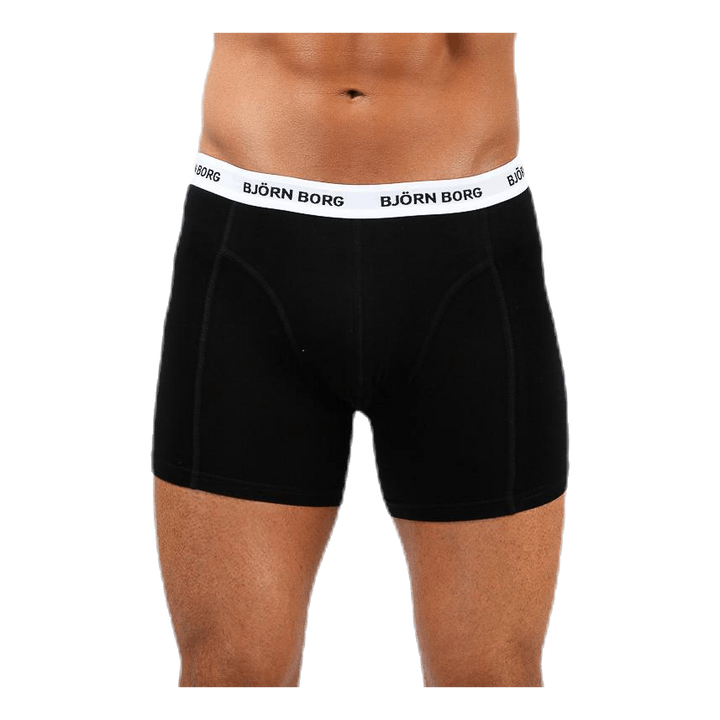 Solid Shorts 5-Pack Black