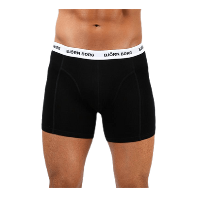 Solid Shorts 5-Pack Black