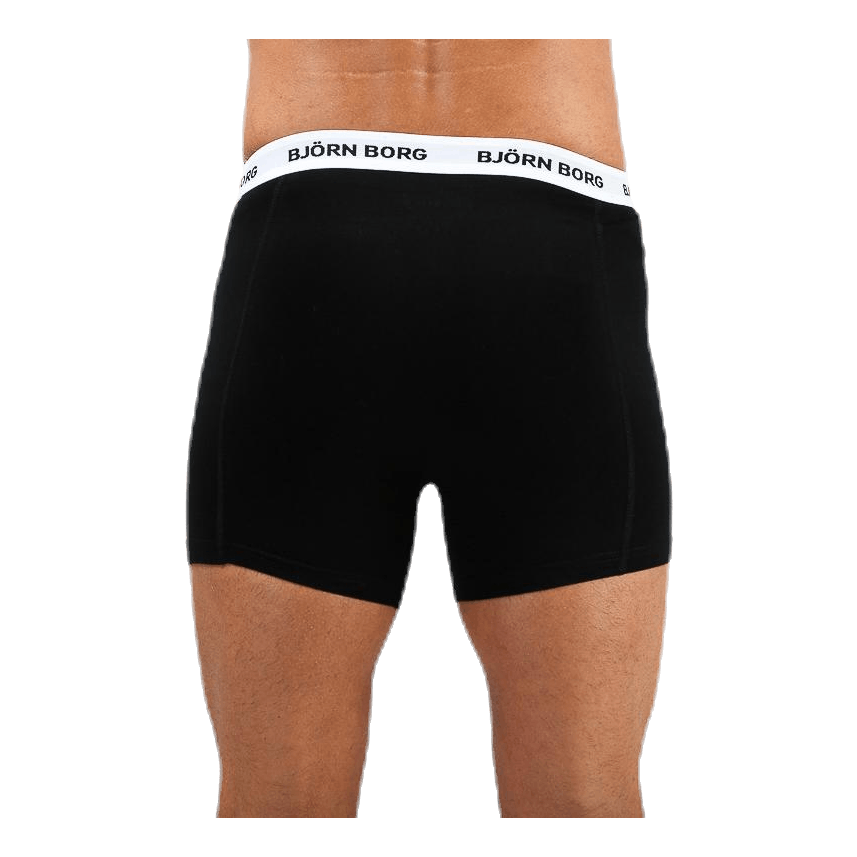 Solid Shorts 5-Pack Black