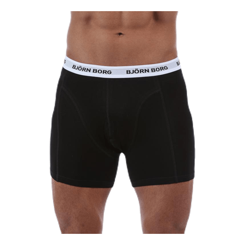 Solid Shorts 5-Pack Black