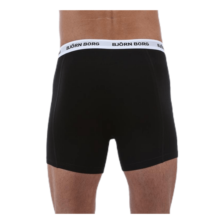 Solid Shorts 5-Pack Black