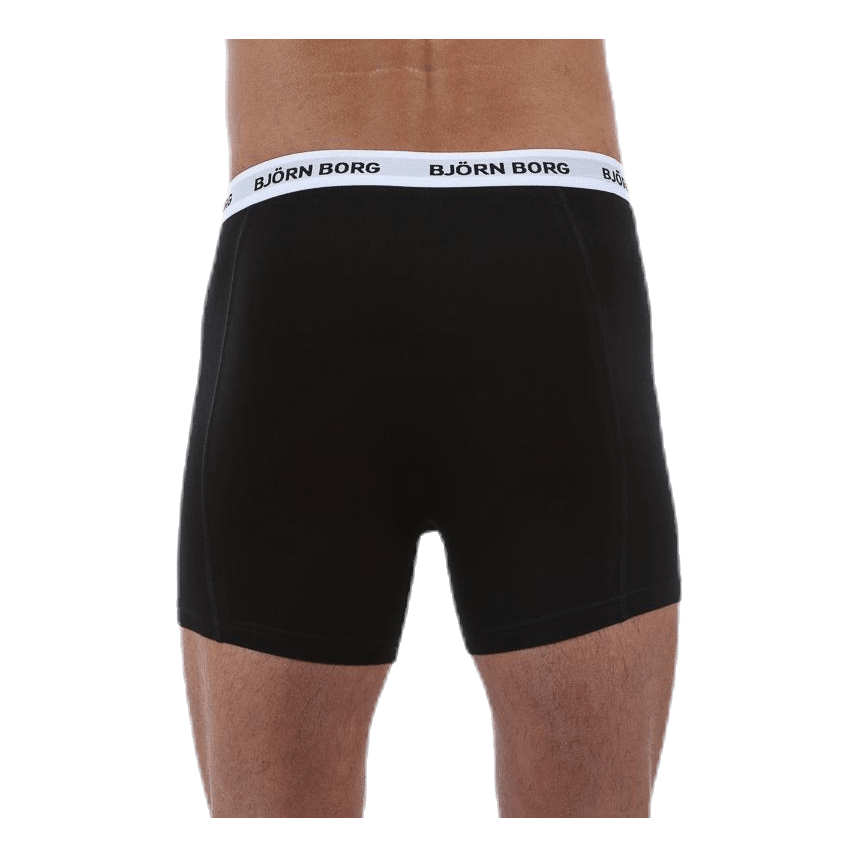Solid Shorts 5-Pack Black